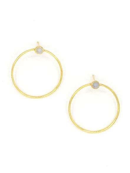 Fair Anita XL Circle Stud Earrings