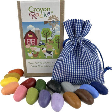 Crayon Rocks Barnyard Theme