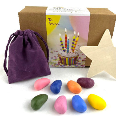 Crayon Rocks Birthday Box
