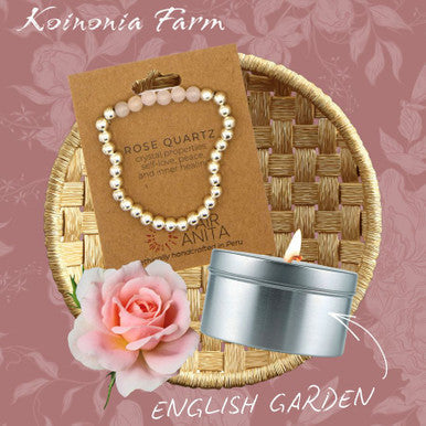 English Garden Candle Gift Box
