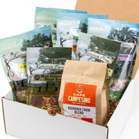 An open Gift Box showing 7 items