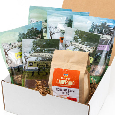 An open Gift Box showing 7 items