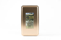 Fair Trade Milk Chocolate Pecan Bark 1# tin FRONT