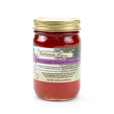 Muscadine Fruit Spread
