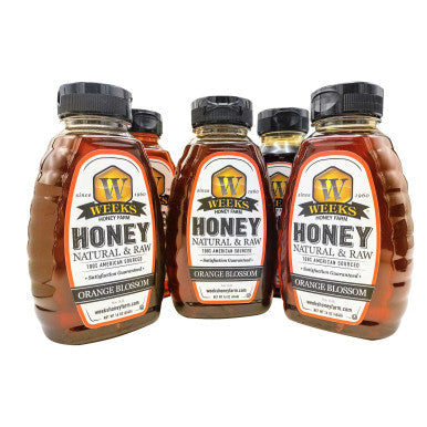 Raw Orange Blossom Honey