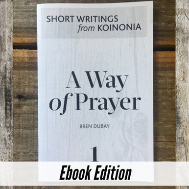 A Way of Prayer ebook Front Cover