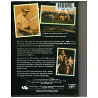 Back cover of Briars in the Cotton Patch DVD, featuring historical photographs, a documentary summary, and production details about Koinonia Farm.