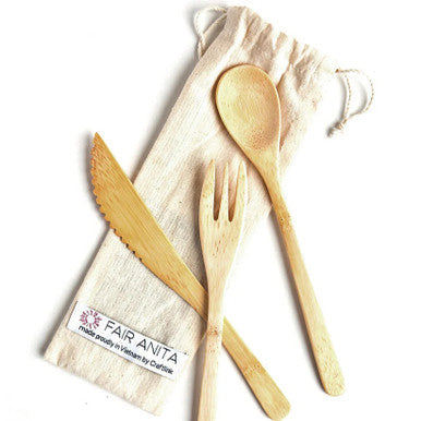 Sustainable Bamboo Utensil Set