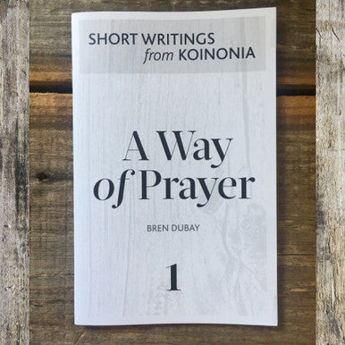 A Way of Prayer Front Cover