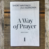 A Way of Prayer Front Cover